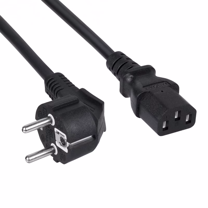 Cable de Poder Schuko a C High Full Max HFM ACC  S Alimenta tus Dispositivos con Seguridad
