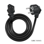 Cable de Poder Schuko a C13 High Full Max HFM-ACC-0086-1S: ¡Alimenta tus Dispositivos con Seguridad!