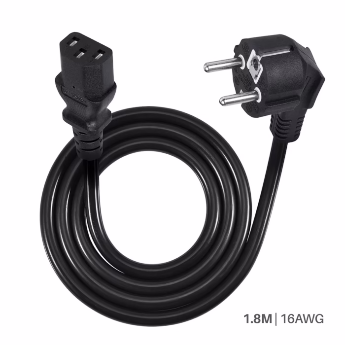 Cable de Poder Schuko a C High Full Max HFM ACC  S Alimenta tus Dispositivos con Seguridad  Cable de Poder Schuko a C High Full Max HFM ACC  S Alimenta tus Dispositivos con Seguridad  HD Multimedia PERU SAC