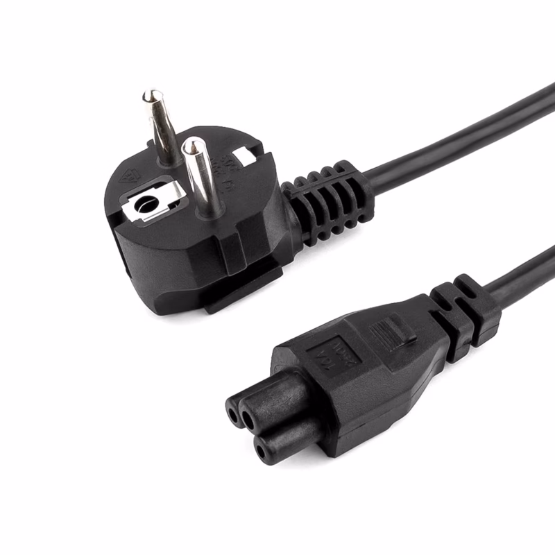 Cable de Poder Trébol a Schuko m High Full Max ZZ HFM AD Alimenta tus Dispositivos con Seguridad