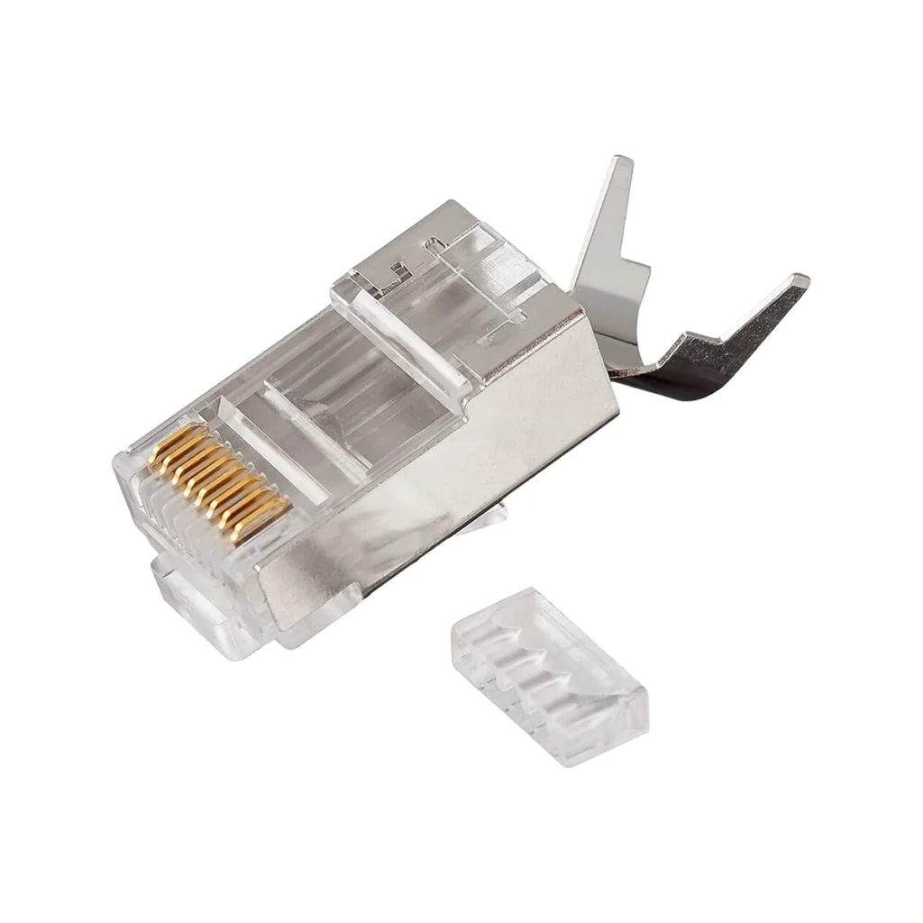 Conector RJ Cat Metálico Lancom PLUG RJ CAT Conexiones de Red de Alta Velocidad