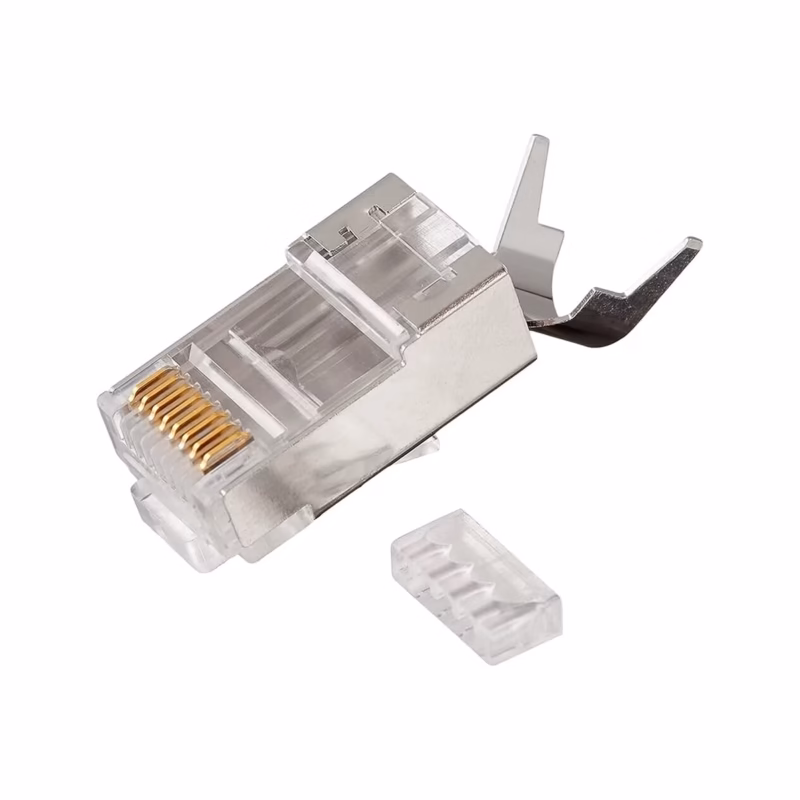 Conector RJ Cat Lancom Metálico Conexiones de Red de Alta Velocidad