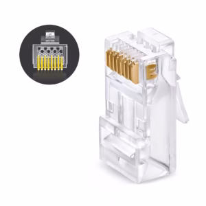Conectores RJ45 Cat6 Pass Through LT USA LT-106EZ: ¡Conexiones de Red Confiables y de Alta Velocidad!