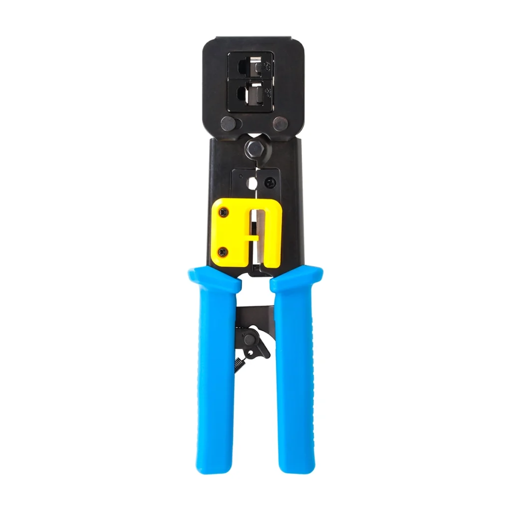 Crimping Tool RJ Pass Through American NET GP  M Herramienta Profesional para Conectores de Red