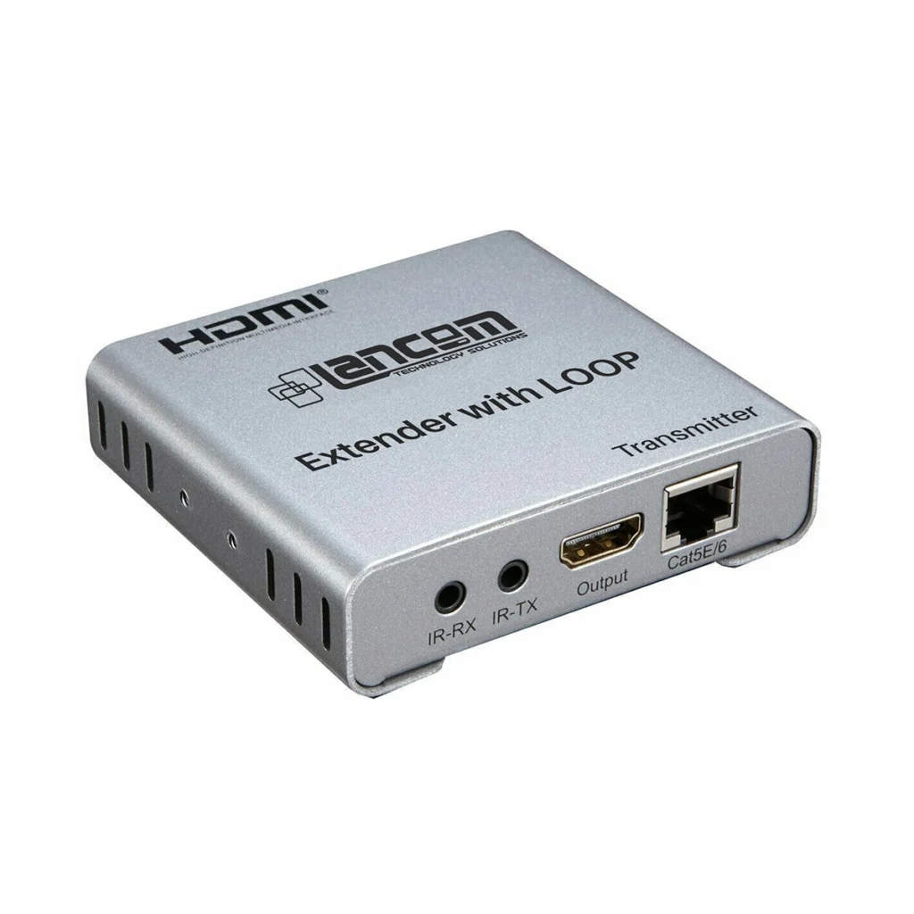 Extensor HDMI K  Metros Lancom LTS  P Ultra Alta Definición a Larga Distancia