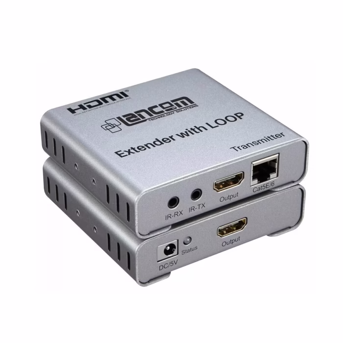 Extensor HDMI K  Metros Lancom LTS  P Ultra Alta Definición a Larga Distancia