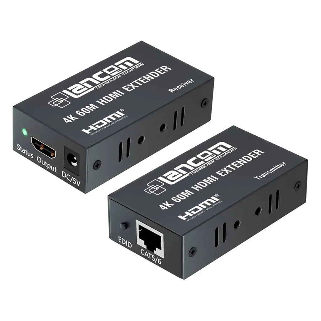Extensor HDMI K  Metros Lancom LTS   Ultra Alta Definición a Larga Distancia Extender HDMI K  Metros