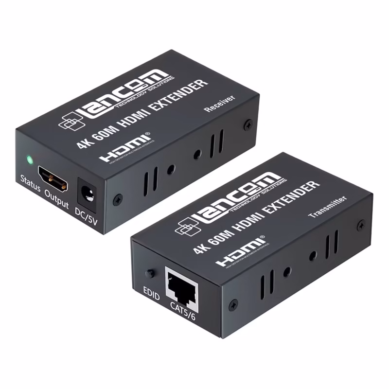 Extensor HDMI K  Metros Lancom LTS   Ultra Alta Definición a Larga Distancia