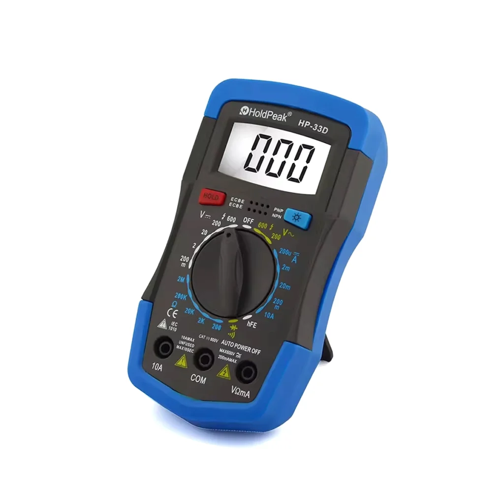 Multímetro Digital HoldPeak HP D Precisión y Confiabilidad en tus Mediciones