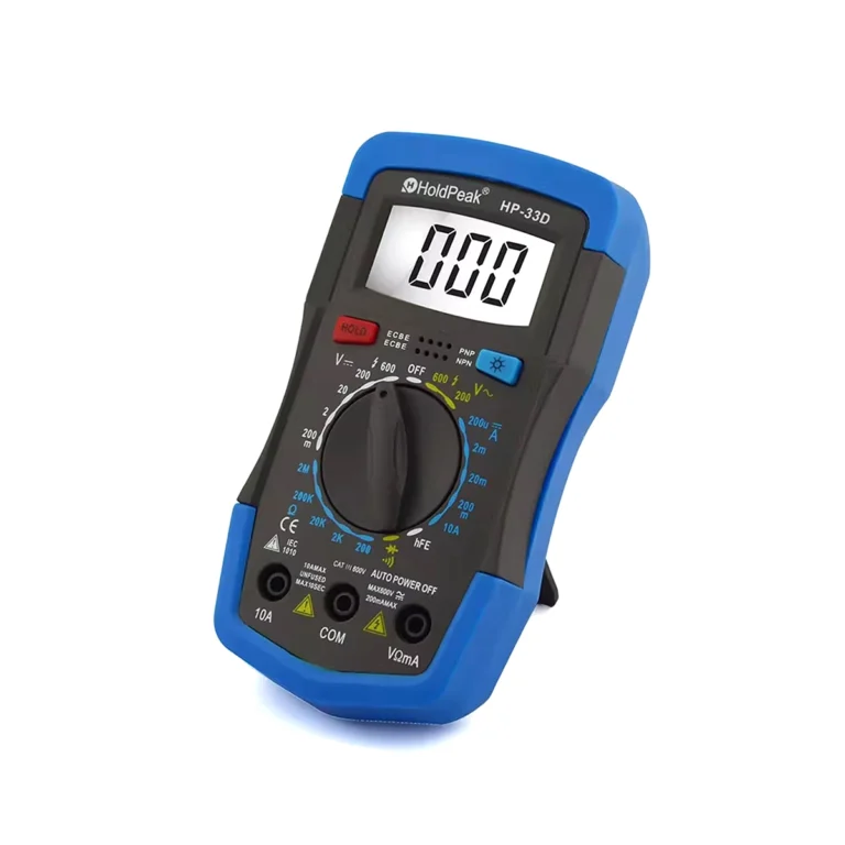 Multímetro Digital HoldPeak HP-33D: ¡Precisión y Confiabilidad en tus Mediciones!