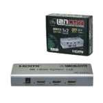 Splitter HDMI 1x2 Lancom LTS-911-2 en 4K@60Hz 18Gbps: ¡Duplica tu Señal HDMI a 2 Pantallas! , 4K HDMI splitter, Multiplicador HDMI 1x2 v2.0 4K