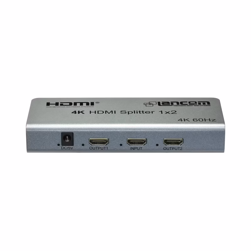 Splitter HDMI × Lancom LTS   en KHz Gbps Duplica tu Señal HDMI a  Pantallas