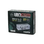 Splitter HDMI 1x2 Lancom LTS-911-2 en 4K@60Hz 18Gbps: ¡Duplica tu Señal HDMI a 2 Pantallas! , 4K HDMI splitter, Multiplicador HDMI 1x2 v2.0 4K