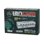 ¡Amplía tu Visión con el Splitter HDMI 1x4 Lancom LTS-911-4! | V2.0 4K@60Hz | Ultra HD 2160p, Divisor HDMI 1x4, 4K HDMI Splitter