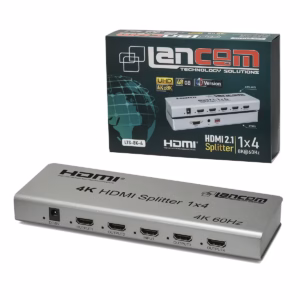 Splitter HDMI × Lancom KHz LTS   Multiplica tu Señal HDMI a  Pantallas