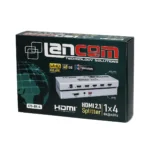 Splitter HDMI 1x4 8K@60Hz Lancom LTS-8K-4: ¡Multiplica tu Señal HDMI a 4 Pantallas con Calidad 8K!, Multiplicador HDMI 8k, Splitter HDMI 8K