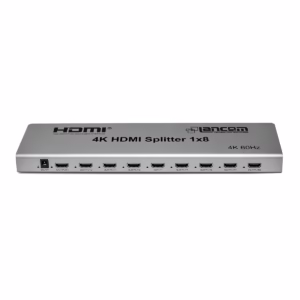 Splitter HDMI 1x8 Lancom LTS-911-8 | 4K@60Hz: ¡Multiplica tu Señal HDMI a 4 Pantallas!, Splitter HDMI 8K Lancom