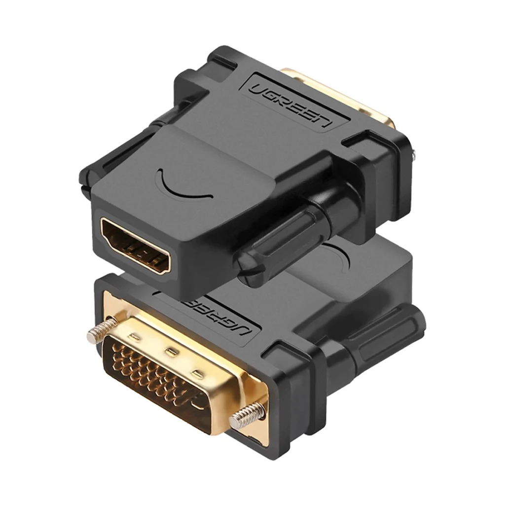 Adaptador DVI a HDMI Ugreen  Conexión Bidireccional y Calidad Superior