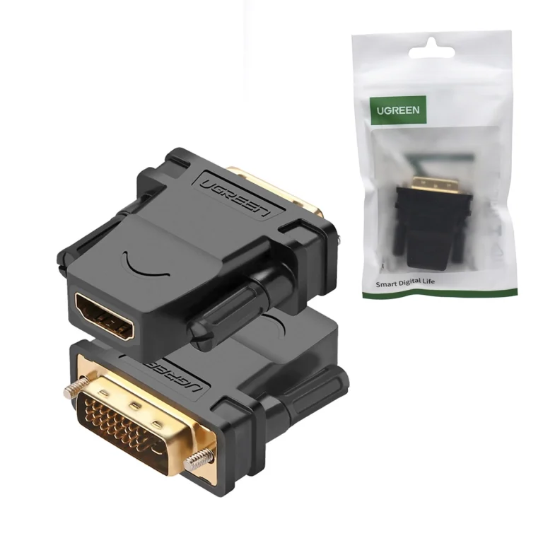 Adaptador DVI a HDMI Ugreen 20124: Conexión Bidireccional y Calidad Superior