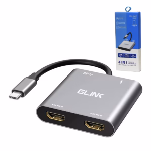 Adaptador USB C a  HDMI K Glink GL con USB  y PD W  Expande tu Productividad y Entretenimiento en KHz