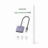 Adaptador USB a HDMI  VGA Ugreen CM Doble Pantalla para Mayor Productividad Ugreen
