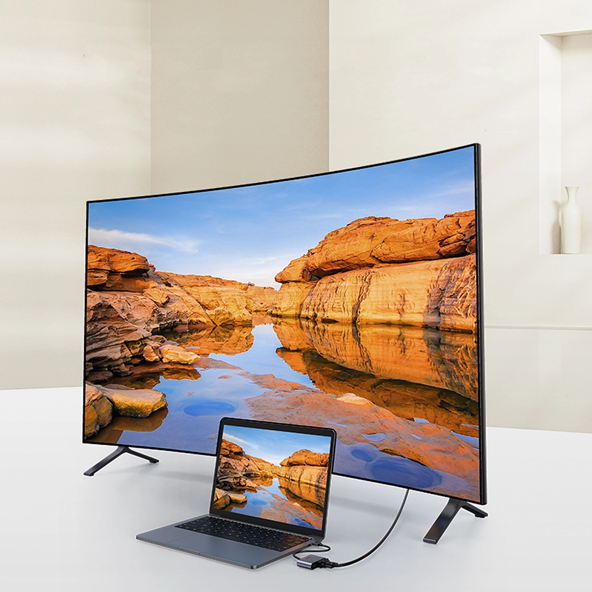 Adaptador USB a HDMI + VGA Ugreen CM449: ¡Doble Pantalla para Mayor Productividad! Ugreen 20518