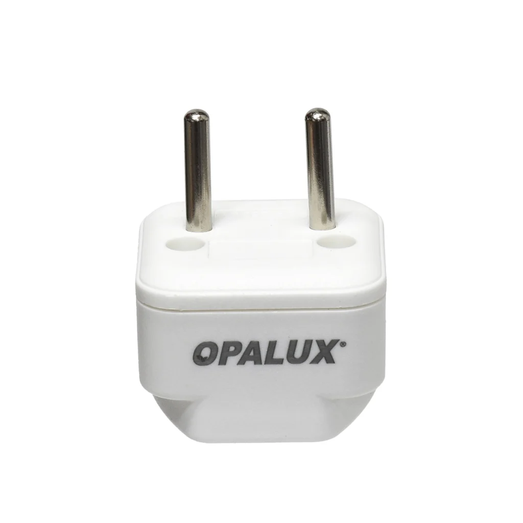 Adaptador de Enchufe Redondo a Universal Opalux OP M Tu Compañero de Viaje Ideal Enchufe Redondo a Toma UNiversal