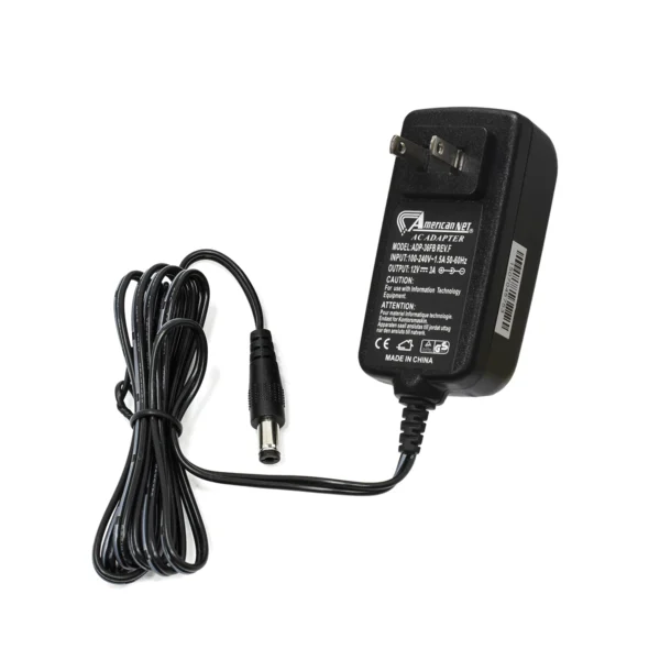 Adaptador de Voltaje 12V 3A American NET GP-305-12-3-L: Energía Confiable para tus Dispositivos, fuente de 12v3a