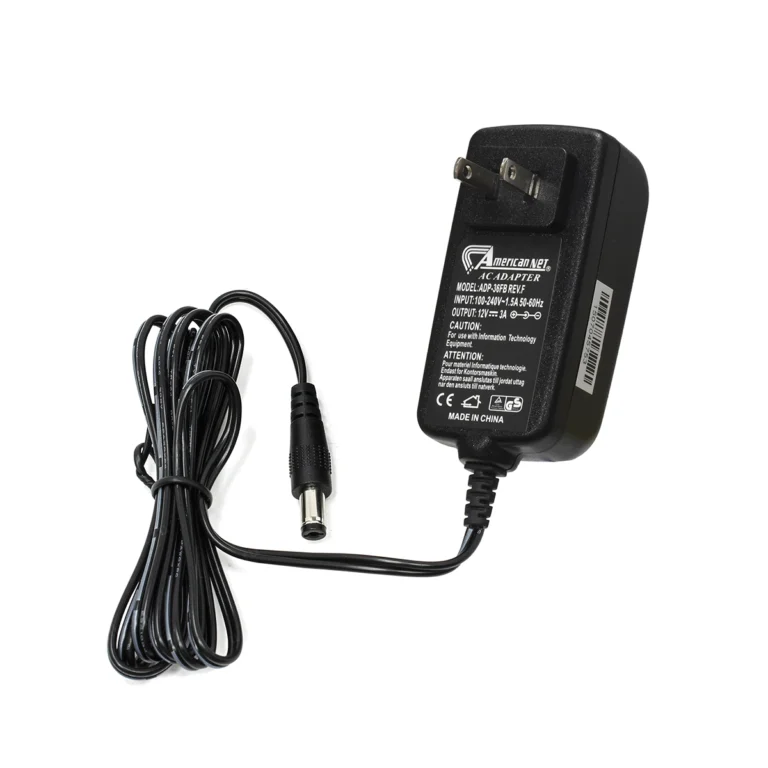 Adaptador de Voltaje 12V 3A American NET GP-305-12-3-L: Energía Confiable para tus Dispositivos, fuente de 12v3a