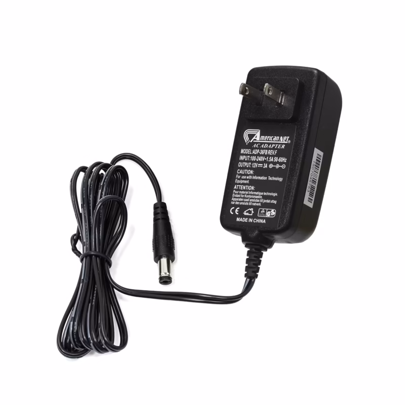 Adaptador de Voltaje 12V 3A American NET GP-305-12-3-L____01 Adaptador de Voltaje 12V 3A American NET GP-305-12-3-L: Energía Confiable para tus Dispositivos, fuente de 12v3a