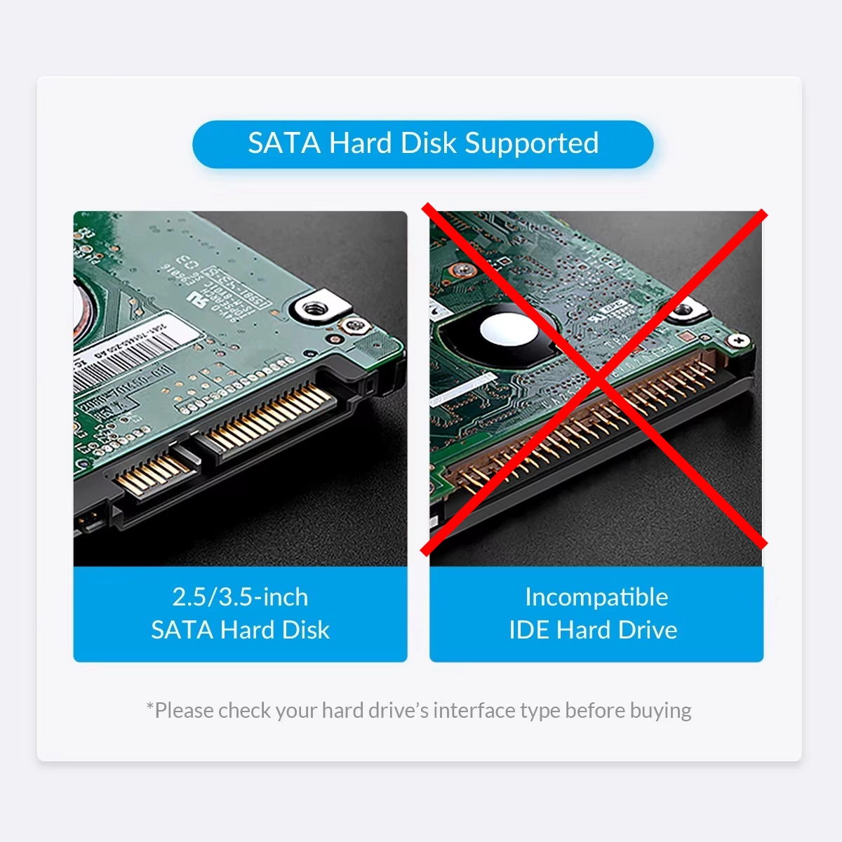 Base para Disco Duro de 2 Puertos USB-C ORICO 6829C3-V1: Acceso Rápido y Seguro a tus Datos