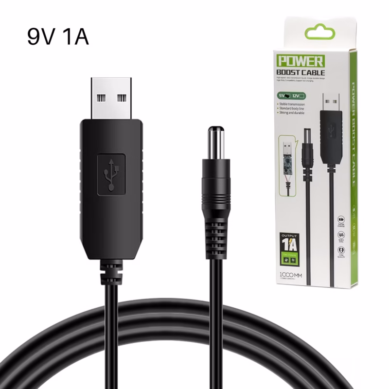 Cable USB a Plug DC V A Boost American NET GP  V DC Energía Portátil para tus Dispositivos de V