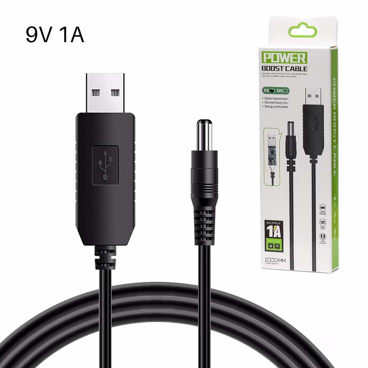 Cable USB a Plug DC de 9V 1A Boost Cable GP 300 9V DC___ HD Multimedia PERU SAC Cable USB a Plug DC V A Boost American NET GP V DC Energía Portátil para tus Dispositivos de V