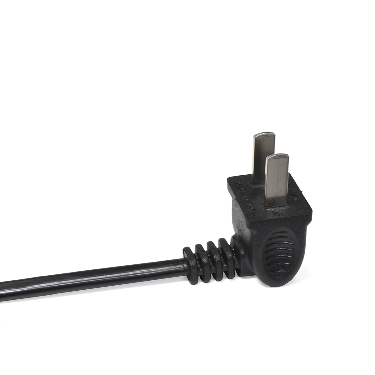 Cable de Poder Tipo 8 con Terminal de 90° American NET GP-132-L-180MM: Conexión Segura y Ahorro de Espacio, Enchufe Plano de 90°, Conector C7 de 90 Grados