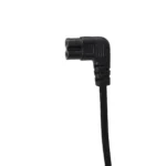 Cable de Poder Tipo 8 con Terminal de 90° American NET GP-132-L-180MM: Conexión Segura y Ahorro de Espacio, Enchufe Plano de 90°, Conector C7 de 90 Grados