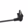 Cable de Poder Tipo  con Terminal de ° American NET GP  L MM Conexión Segura y Ahorro de Espacio Enchufe Plano de ° Conector C de  Grados
