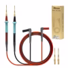 Cable para Multímetro con Puntas Intercambiables de Cobre HFM P TTL Precisión y Versatilidad en tus Mediciones Punta fina para Multimetro Punta Ultrafina de Multitester