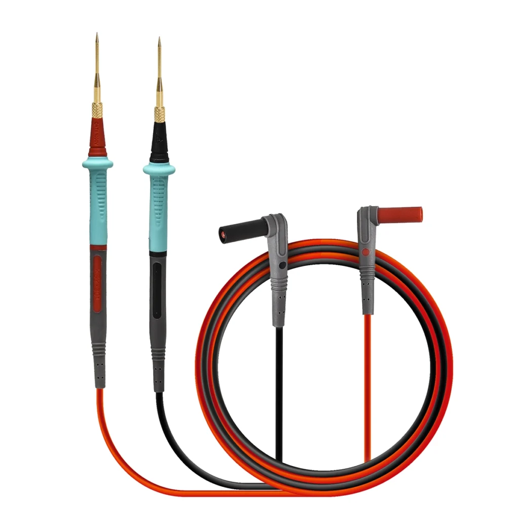 Cable para Multímetro con Puntas Intercambiables de Cobre HFM P TTL Precisión y Versatilidad en tus Mediciones Punta fina para Multimetro Punta Ultrafina de Multitester