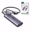 Capturadora HDMI UGREEN CM  Graba y Transmite en pHz con Ultra Baja Latencia