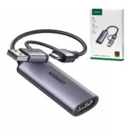 Capturadora HDMI UGREEN CM716-25854: ¡Graba y Transmite en 1080p/60Hz con Ultra Baja Latencia!