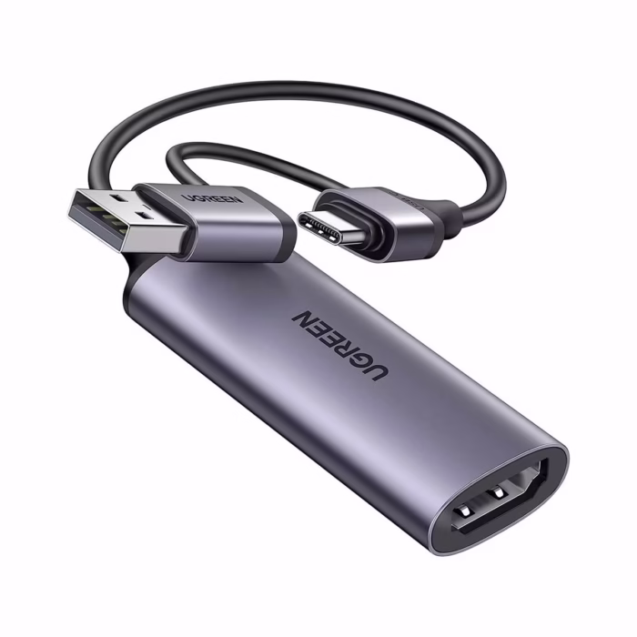Capturadora HDMI UGREEN CM  Graba y Transmite en pHz con Ultra Baja Latencia