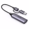 Capturadora HDMI UGREEN CM  Graba y Transmite en pHz con Ultra Baja Latencia