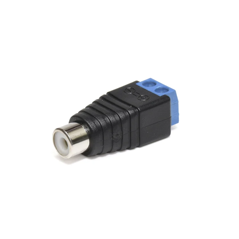 Conector Bornera RCA Macho/Hembra American Net GP-300-PJ-RCA (Pack 2): Conexiones RCA Fáciles y Seguras