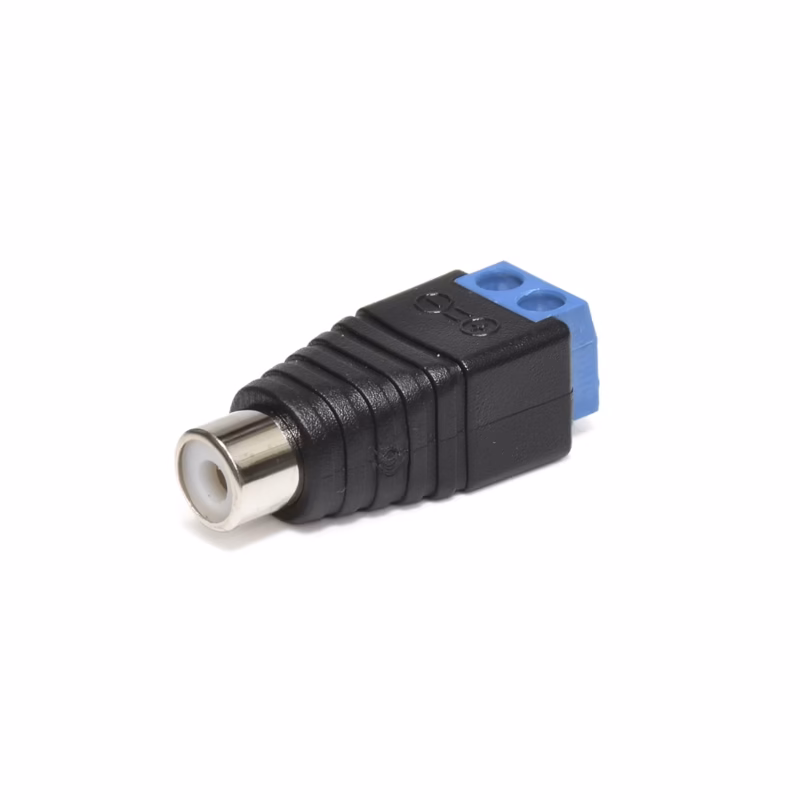 Conector Bornera RCA MachoHembra American Net GP  PJ RCA Pack  Conexiones RCA Fáciles y Seguras