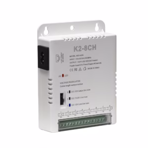Fuente de Alimentación Conmutada 12V/13.5V/15V 8A (96W) 8 Canales American NET GP-K1-8CH: Energía Multivoltaje para tus Sistemas, Fuente de 8 Canales para Cámara de Seguridad