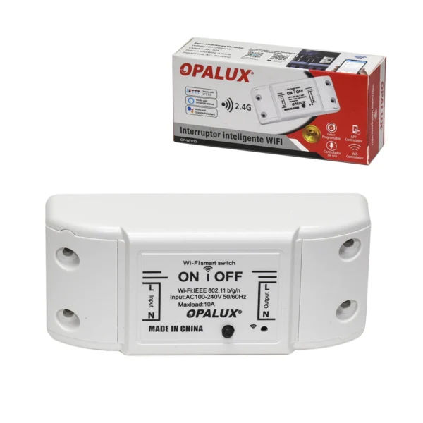 Interruptor Inteligente WiFi Opalux OP-WF033: ¡Controla tus Luces desde Cualquier Lugar!, Relay Inteligente