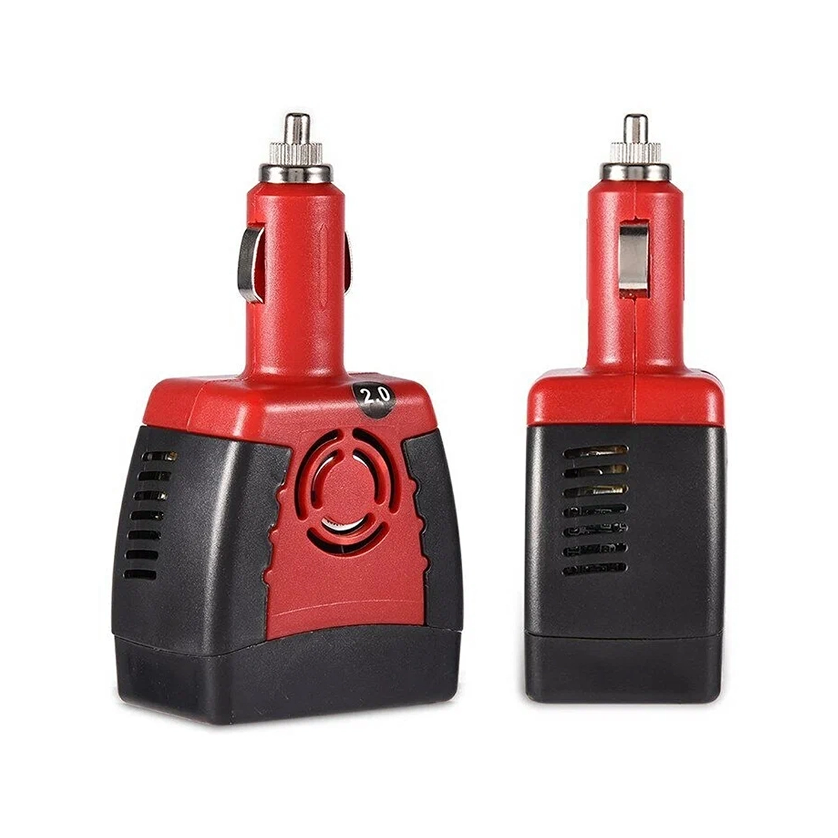 Inversor de Corriente 150W para Auto HFM-UTI-2A: Energía AC y USB en tu Vehículo, Car Inverter 150W, Inversor de Corriente para Auto