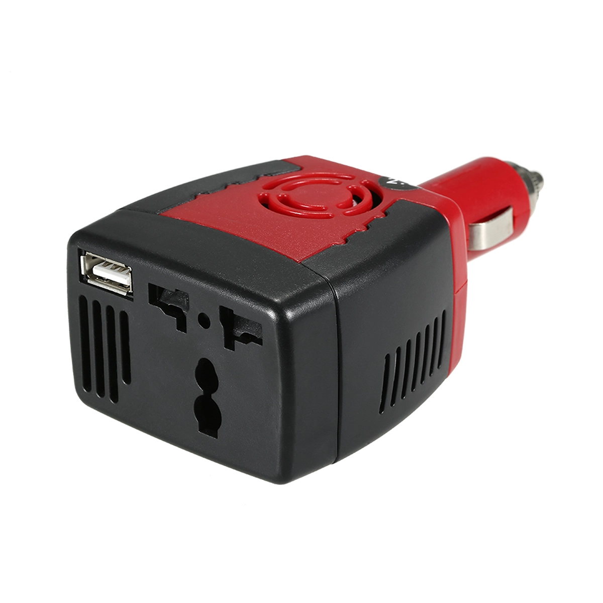 Inversor de Corriente 150W para Auto HFM-UTI-2A: Energía AC y USB en tu Vehículo, Car Inverter 150W, Inversor de Corriente para Auto