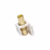 Jack RCA de Video Tipo Keystone Finder AC TM  Conexión Profesional y Discreta para tus Instalaciones Jack RCA Keystone RCA RCA para Placa de Pared