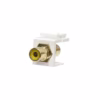 Jack RCA de Video Tipo Keystone Finder AC TM  Conexión Profesional y Discreta para tus Instalaciones Jack RCA Keystone RCA RCA para Placa de Pared